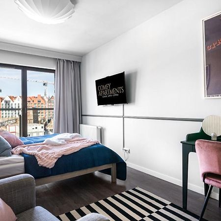 Waterlane W Oknami Na Rzeke - Marina View - Comfy Apartments Gdansk Exterior photo