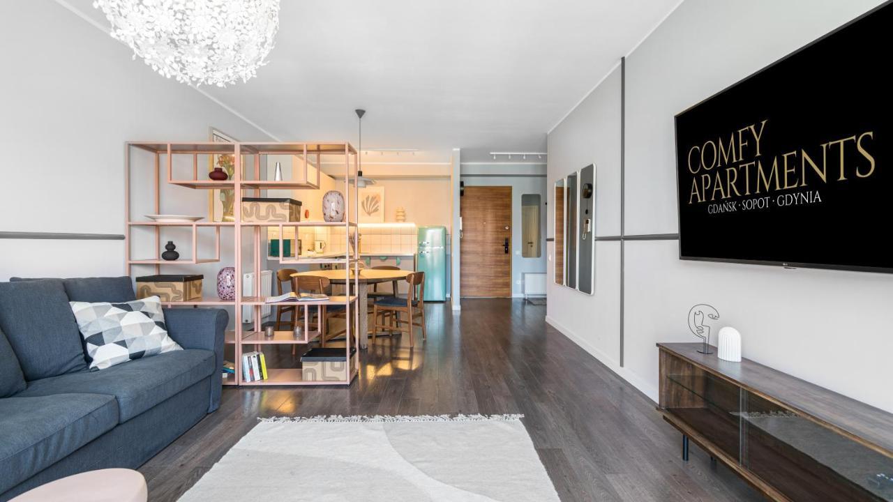 Waterlane W Oknami Na Rzeke - Marina View - Comfy Apartments Gdansk Exterior photo