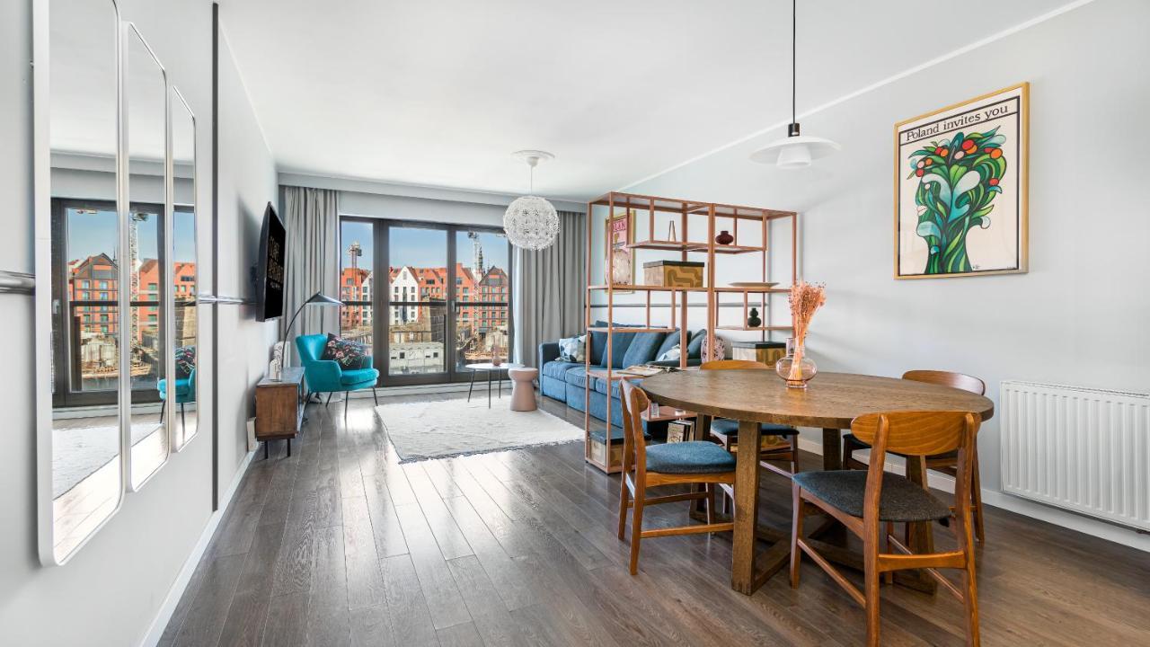 Waterlane W Oknami Na Rzeke - Marina View - Comfy Apartments Gdansk Exterior photo