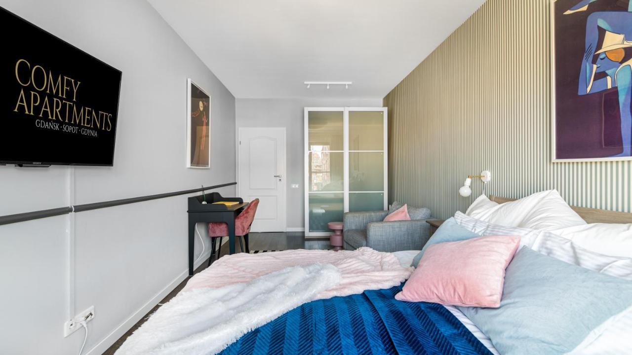 Waterlane W Oknami Na Rzeke - Marina View - Comfy Apartments Gdansk Exterior photo